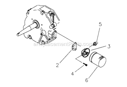 Low_Oil_Shutdown_And_Governor_Part_5 Diagram and Parts List for 1527-0  Briggs and Stratton Generator